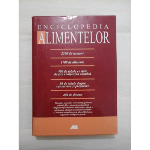 Enciclopedia alimentelor - Editura All, 2008